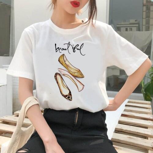 Women Vintage Style Fashion A GirlS Magic Instrument Print Funny Summer Oversized T Shirt Women Princess Short T Shirt