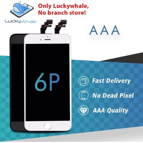 100% None Spot None Dust 5.5 inch For Shenchao Display For iPhone 6 Plus LCD Screen Digitizer Assembly Replacement