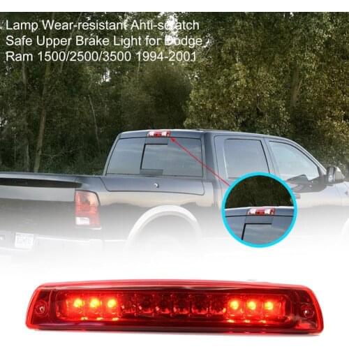 45% Hot Sales!!! 55077263AB Lamp Wear-resistant Anti-scratch Safe Upper Brake Light for Dodges Ram 1500/2500/3500 1994-2001