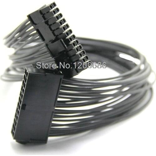 ATX motherboard 24pin extension wire harness computer motherboard extension cord 24-pin cable 40cm