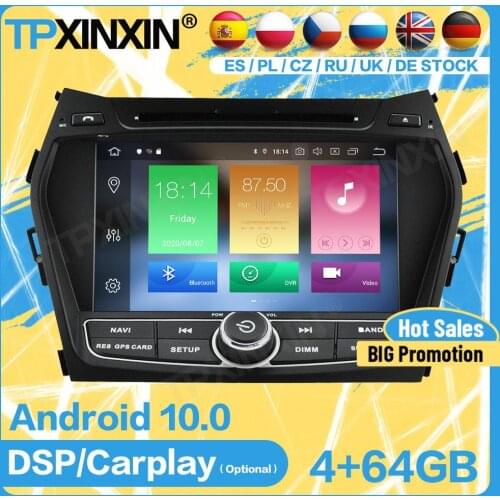 Car Radio 2 Din Stereo Screen Control Receiver Android For HYUNDAI IX45 2014 2015 2016 2017 2018 GPS Player Auto Audio Head Unit