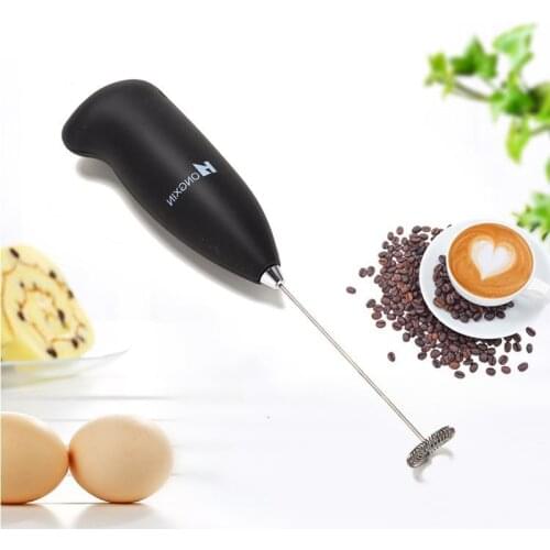 Automatic Electric Milk Frother Egg Foam Coffee Maker for Egg Milk Cappuccino Whisk Tools Portable Home Kitchen Coffee Chocolate