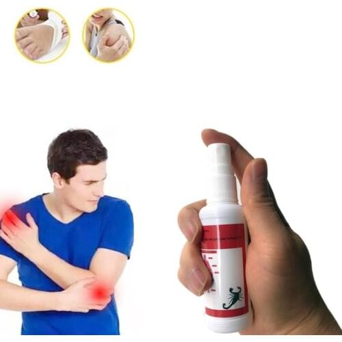 Better Than Tiger Balm New Pain Relief Scorpion Venom Spray Chinese Herbal Back Pain Relief Health Care Massage Essential Oil