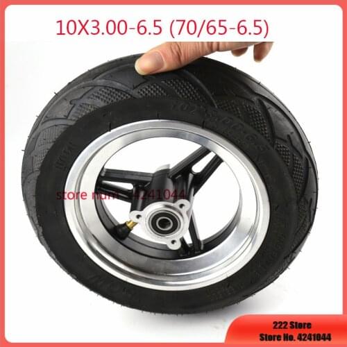 Free shipping Millet balance car 70/65-6.5 10x3.00-6.5 thickened tire aluminum alloy hub 9* 10 inch vacuum tire