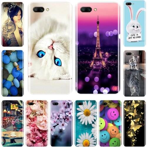 Back Cover For Huawei Honor 7 8 9 10 Lite Soft Silicone Cute Animals Phone Case For Huawei Honor 7 7S 7X 7A 7C Pro 8X MAX 10 9 8