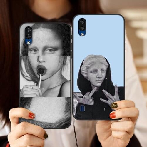 Statue Abstract Art For ZTE Blade A3 A5 A7 Case 2020 Soft Silicone Back Cover Phone Case For ZTE Blade A7 A5 A3 2020 Cases Funda
