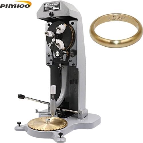 Ring Engraver for Rings Inner Engraving Inside Ring Engraving Machine Standard Letter Block Stamper Jewelry Ring Engraving