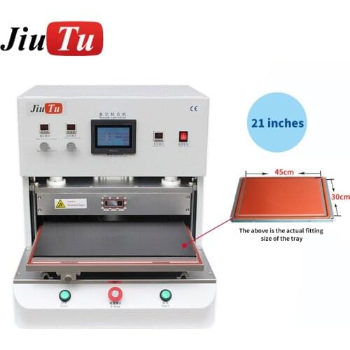 Jiutu 16inch 21inch Automation Vacuum OCA Laminator Machine For iPad Tablets LCD Screen Repair Equipment