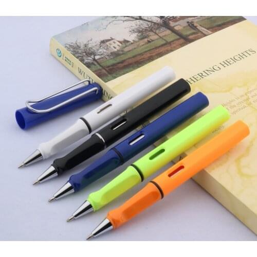 Posture Correction Rollerball Pen Plastic Colorful 0.5MM Nib Ink Roller Ball Pens For Student Stationery Office Supplies