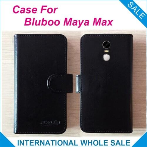Hot!! 2016 Maya Max Bluboo Case, 6 Colors High Quality Leather Exclusive Case For Bluboo Maya Max Cover Phone Bag Tracking