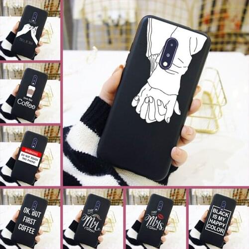 Soft TPU Case For OnePlus 3 3T 5 5T 6 6T 7 7 Pro Quote Couple Silicone Back Cover For One Plus 7 7 Pro 6 6T 5 5T 3 3T Phone Case