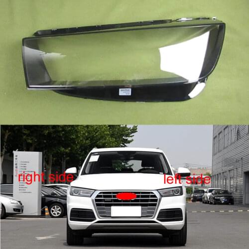 For Audi Q5 Q5L 2018 2019 2020 Headlamp Transparent Cover Lampshade Lamp Shade Lamp Glass Headlight Shell Lens Glass