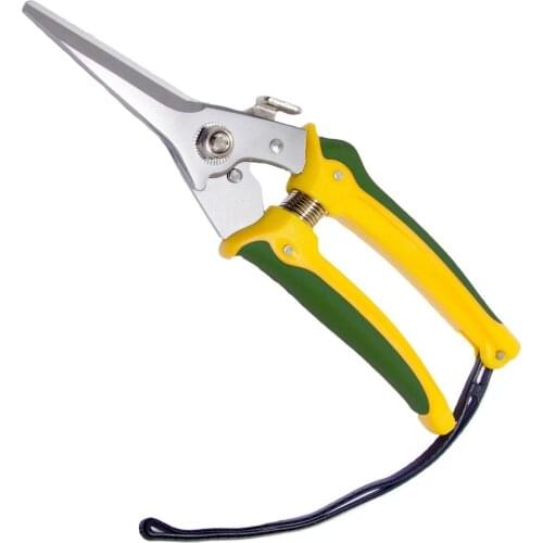 Gardening Pruning Shears Pruning Cut Shrub Plant Horticulture Leaf Trimmer Shear Scissor Pruner Garden Scissors Hand Tools #P2