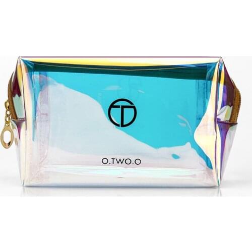 OTWOO Waterproof Cosmetic Bag Travel Function Makeup Case Zipper Make Up Organizer Storage Pouch Toiletry Beauty Wash Bag
