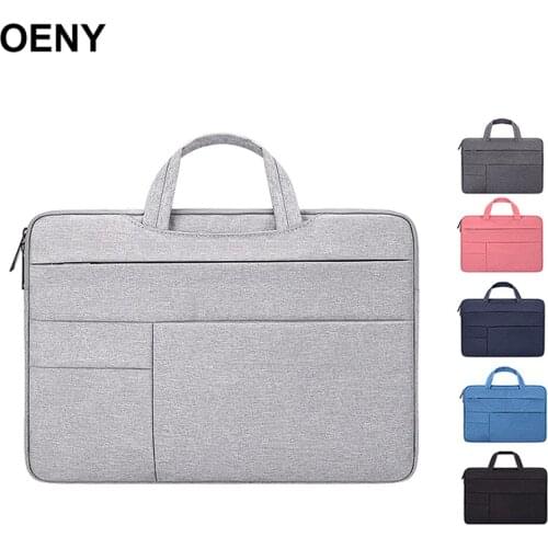 Waterproof Laptop Sleeve Bag For Macbook Air Pro 13 15 Case Notebook Handbag 11/13.3/14/15.6 Inch Computer Bag