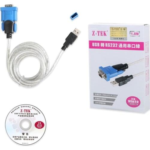 High Quality Z-TEK USB1.1 To RS232 Convert Connector