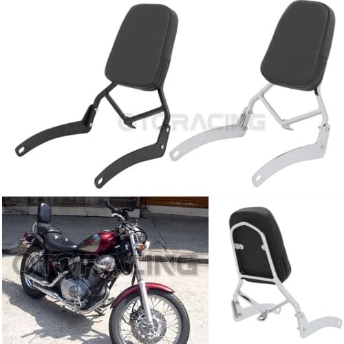 Motorcycle Rear Passenger Chrome Backrest Sissy Bar For Yamaha Virago 125 250 XV125 1989-2011 XV250 1988-2011 2008 2009 2010