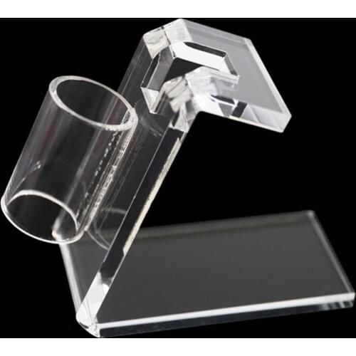 1Pcs Eyebrow Lip Tattoo Pen Machine Gun Holder Acrylic Transparent Stand Makeup Essential Accessory Professional High Quality