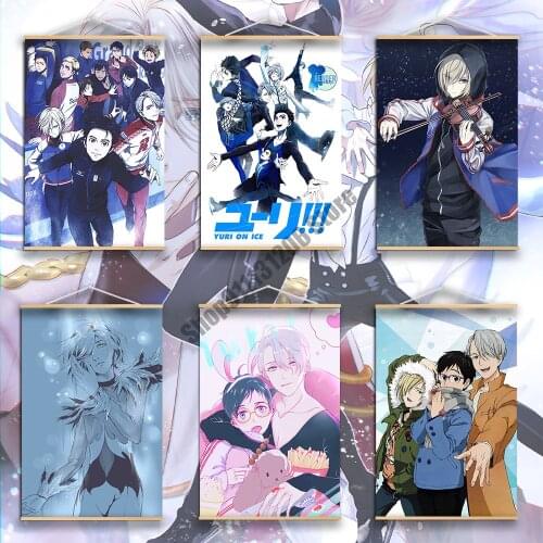 DIY 5D Diamond Painting Yuri on Ice Group Anime Diamond Embroidery Full Round Drill Mosaic Cross Stitch Kits Room Decoration
