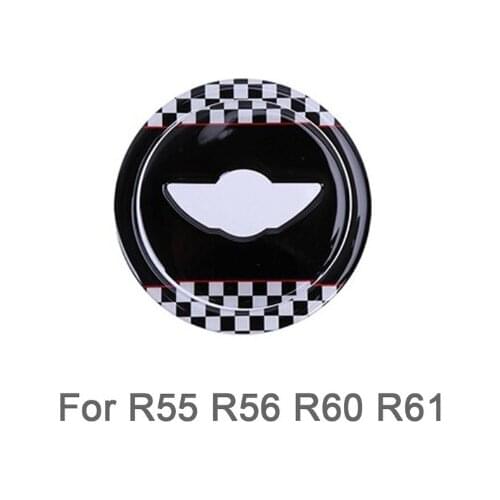 Auto Steering Wheel Center Dedicated Car Sticker for MNI Cooper R55 R56 R60 R61 Clubman Countryman Accessories 2021