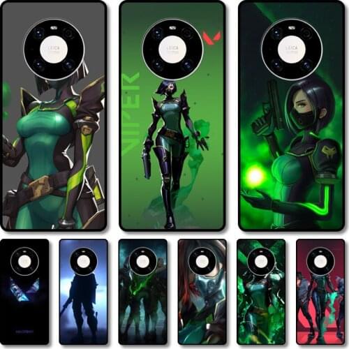 Jett viper game Phone Case For Huawei mate 40 30 10 20 40 8 9 Lite Z Pro RS black cell shell