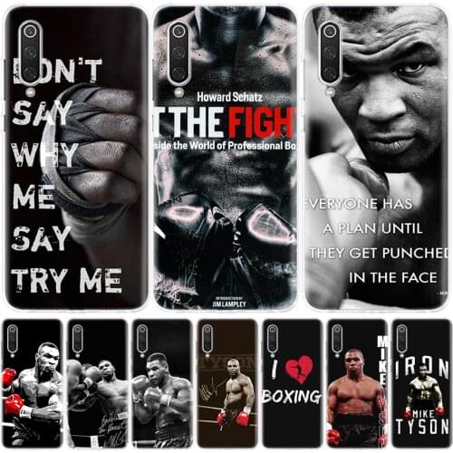 Mike Tyson Boxer Man Silicon Phone Case For Xiaomi Redmi Note 10 9 8 9S 8T 7 6 5 6A 7A 8A 9A 9C Pro Customized Cover Coque