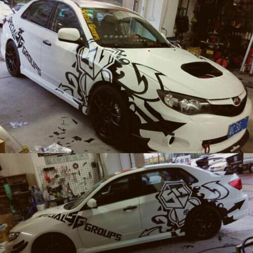 FOR Mitsubishi EVO LANCER car sticker appearance modified racing decorative decal accessories