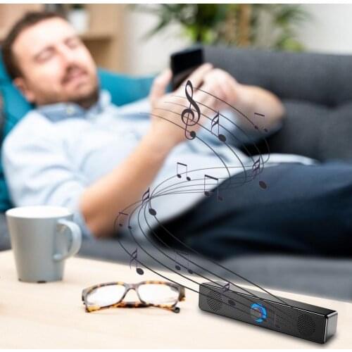 Home Theater HIFI Portable Wired Wireless Bluetooth Speakers Stereo Bass Sound Bar USB Subwoofer Work For Computer TV Phone