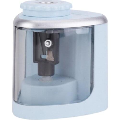 2-IN-1 Electric Pencil Sharpener Manual Electric Free to Switch 2 x AA Batteries (Not Included) for artists Painters Kid