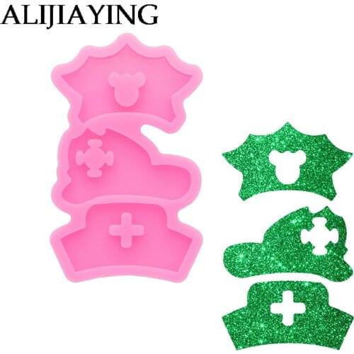 DY1198 Nurse Mold for DIY Epoxy Resin Molds , Hat Moulds Silicone Crafts for Resin Art