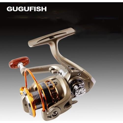GUGUFISH All metal cup fishing line Spinning wheel Left/Right Hand Fishing Reels 1000-6000 series Gear ratio:5:2:1