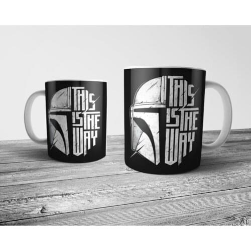 Mug Cup Design The Mandalorian Baby Yoda Grogu Star - Wars Mug Cup Design