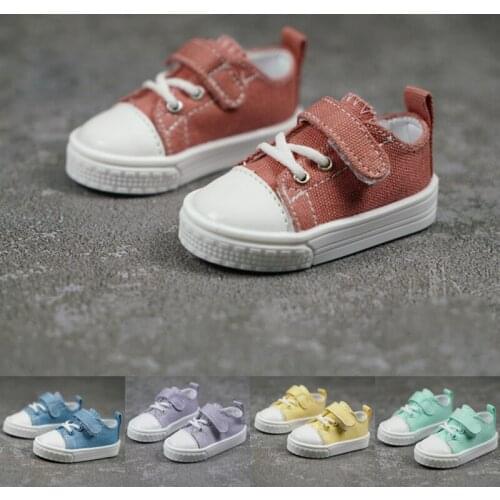 M1046 children handmade toy 1/3 1/4 uncle Doll Accessories BJD/SD doll shoes candy color Casual shoes 1pair