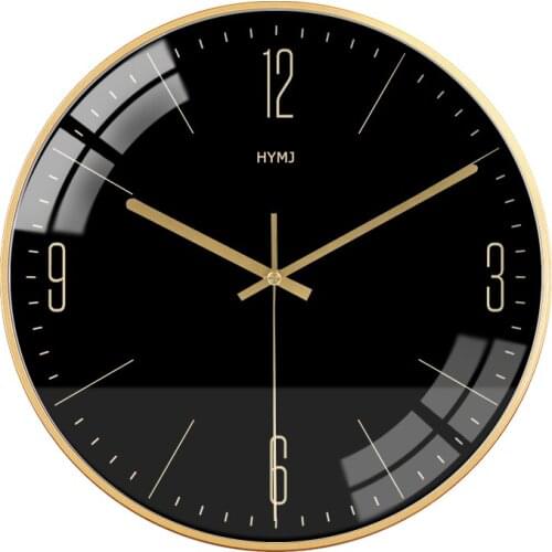 Metal Glass Large Wall Clock Silent Modern Design Big Wall Clock Mechanism Orologio Da Parete Digital Watches Home Decor AA60WC