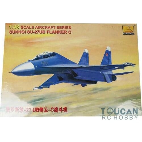MiniHobby 80301 1/48 Military Aircraft Sukhoi Su-27UB Super Flanker C Fighter TH05534-SMT6