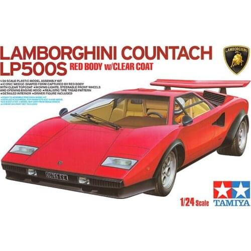 Original Tamiya Assembly Model 1/24 Lamborghini Countach LP500S 25419 Toy