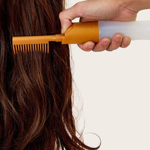 Professional Hair Colouring Comb Empty Hair Dye Bottle with Applicator Brush Dispensing Salon Hair Coloring Styling Tool