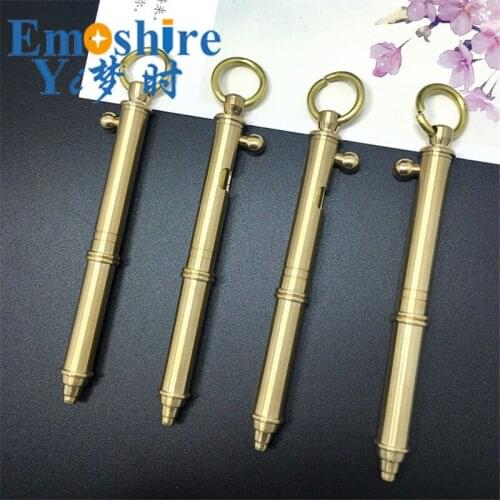 Luxury Brass Executive Ballpoint Pen High Quality Business Contact Ballpoint Pens for School Office Supplies Hot Stationery C083