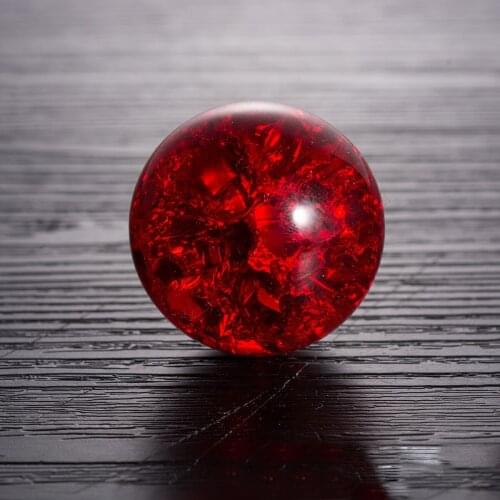 Ice Cracked Glass Crystal Ball Optical Lens Decorative Ball Ornaments To Make Holiday Birthday Gifts