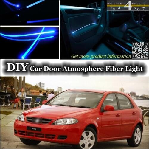 Interior Ambient Light Tuning Atmosphere Fiber Optic Band Lights For Holden Viva Inside Door Panel illumination (Not EL light)