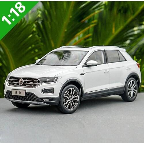 1:18 High Meticulous VW 2018 T-ROC SUV Alloy Model Car Static Metal Model Vehicles With Original Box
