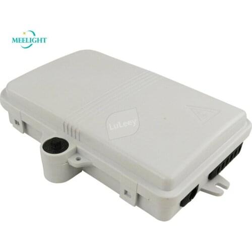 5pcs Ftth 6 core fiber distribution box wall mounted fiber distribution box room waterproof fusion distribution box