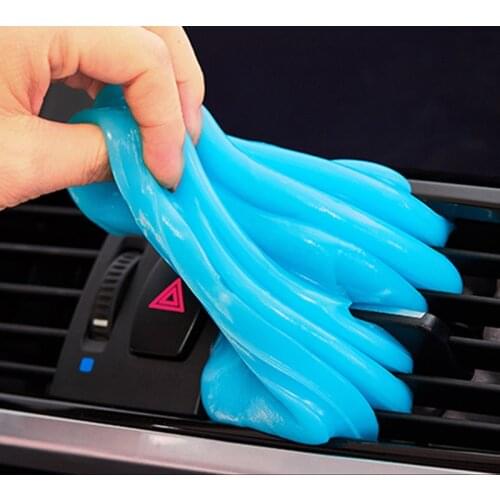 New 70ml Auto Car Cleaning Pad Glue Powder Cleaner Magic Cleaner Dust Remover Gel Home Computer Keyboard Clean Tool Car Cleaning