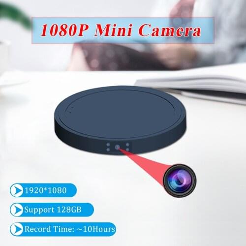 Mini Camera Espion HD 1080P Night Vision Webcam Motion Detection S-P-Y Camcorder DVR DV Video Recorder Cam No Wireless Charger