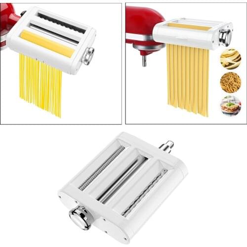 Pasta Cutter Set for Stainless Steel Pasta Machine Accessories Stand Mixers Include Pasta Roller