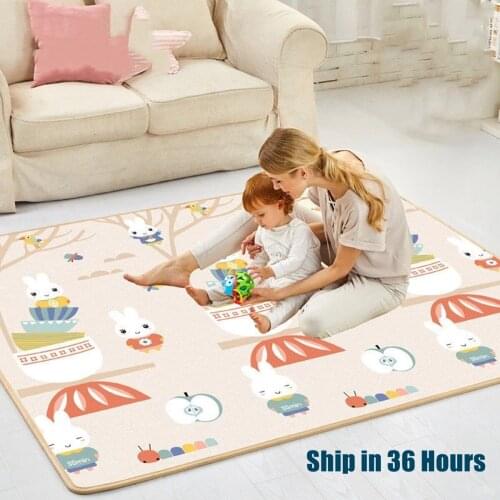 Non-Toxic 200cm*180cm XPE Baby Play Mat Toys for Children Rug Playmat Developing Mat Baby Room Crawling Pad Folding Mat Carpet