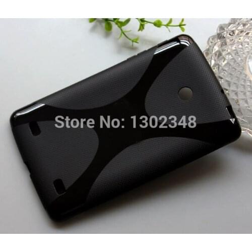 New Waterproof Anti-skid Matte X Line Soft Silicon Rubber TPU Gel Skin Cover Protector Shell Case For LG G PAD 7.0 V400 7"