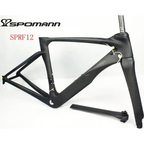 SALE New 700C Racing Road bike matt UD full carbon fibre frame carbon bicycle frame fork seatpost headsets V brake Free shipping