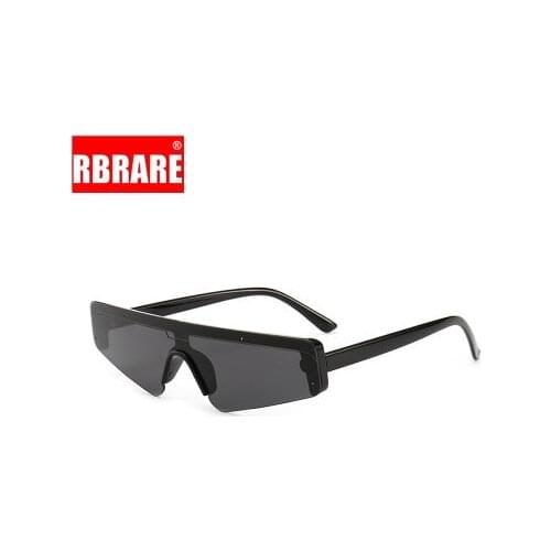 RBRARE 2021 Luxurious Square Sunglasses Women Classic Vintage Triangle Frame Outdoor Street Beat Sun Glasses Siamese Piece