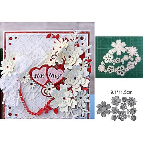 Flower Leaf Cutting Dies New 2021 Metal Cutting Dies For Scrapbooking And Card Making Decorative Embossing Die Cut Craft Dies
